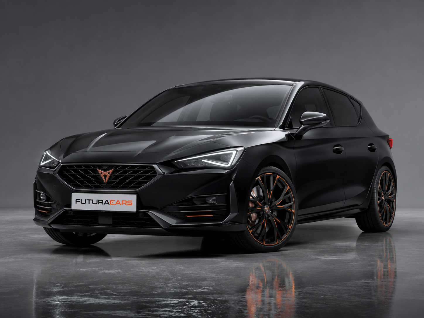 FUTURACARS — voiture devant le showroom de Huncherange
